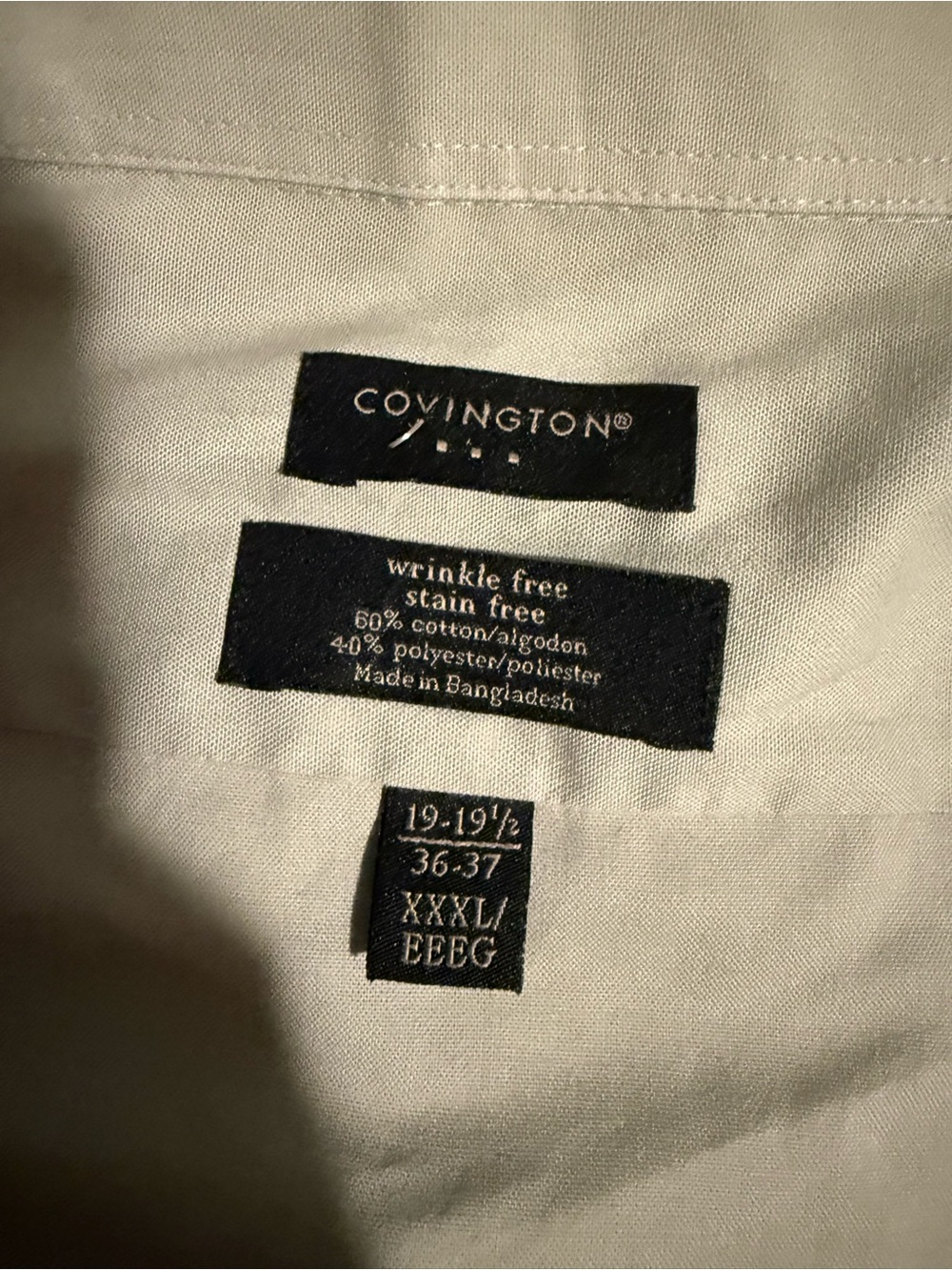 Covington Light is Sage Casual Button Shirt - Picture 3 of 3
